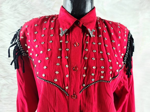 Vintage Red Ringling Brothers Circus Shirt, Wester