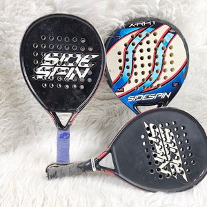 Conjunto de 3 raquetes de Pickleball - Todas usadas - Conjunto combinado de 3 - Control Edge - Tênis - Estrutura reforçada - Industria Argentina
