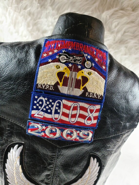 Zony leather vest cheap