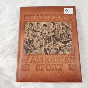 1981 Champions of American Sport door Marc Pachter, Mission Leather hardcover