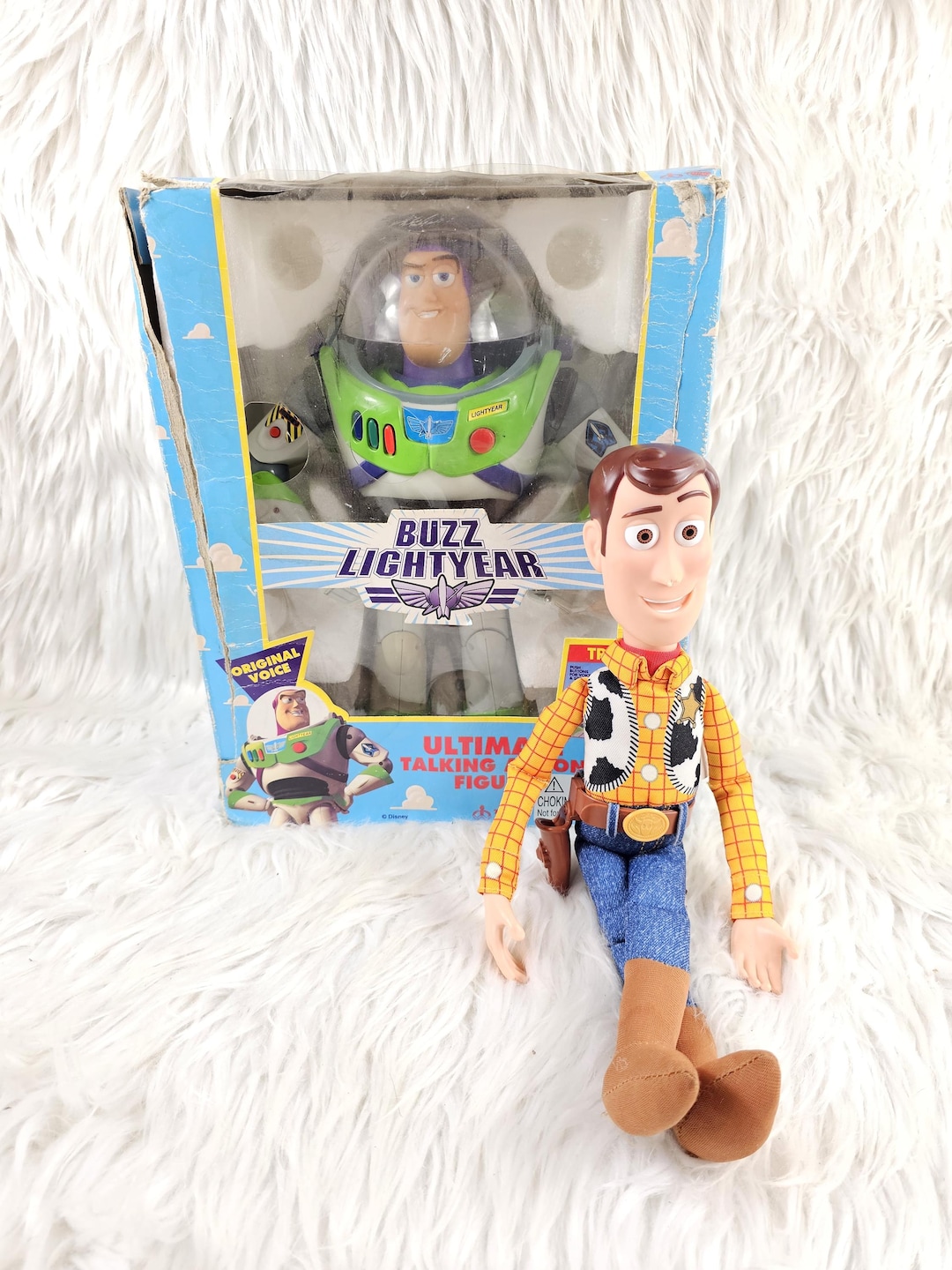 Woody Action Figure Buzz Lightyear Woody Toy Story Buzz Figure Toy - Main Image