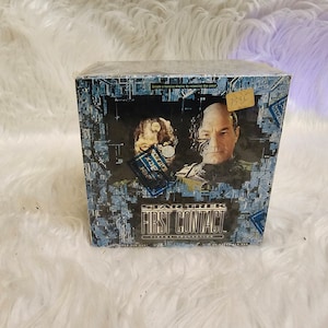 Seltene Vintage Star Trek Erstkontakt Schrumpffolie verpackte Kartenbox - nie geöffnet