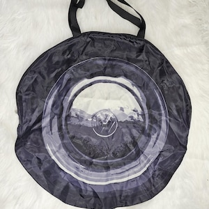 Super Rare Round VW Racing Car Enthusiast TOTE BAG Travel Bag Beach Bag