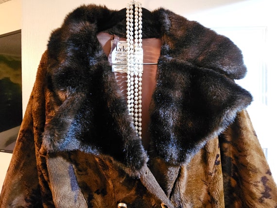 Super Funky Rare Vintage Lykafur Priscilla Modes Women's