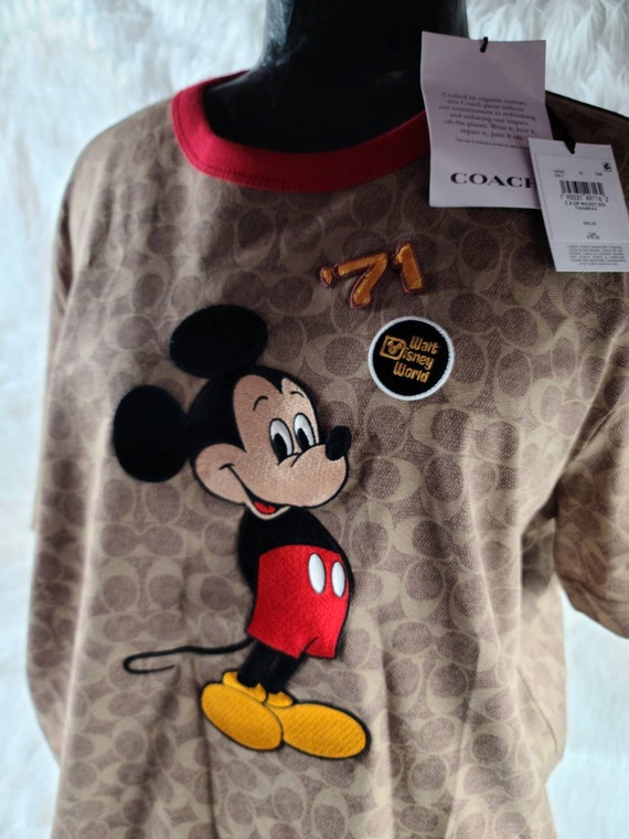 LV Mix Mickey Mouse Disney T-Shirt Limited Edition