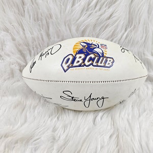 QB Club NFL Football Elway, Favre, Young, Marino, Aikman  HOF Signatures Auto&#39;s