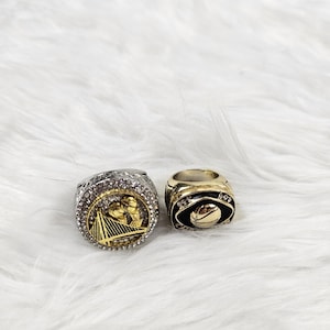 Réplique NBA Basketball Golden State Warriors 2 dos bague championnat dos