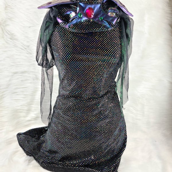 Chasing Fireflies Wishcraft Bat Queen Princess Costume Gown Child Size 8