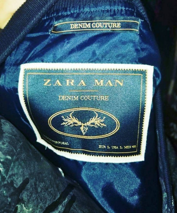 zara man jeans logo