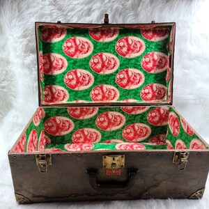 Vintage Texas Trunk Company Military Nested Chest Storage Box 1950s San Antonio 25 x 15 x 10