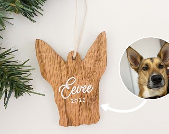 Dog Ornament, Dog Shape ornament Pet Ornament from Photo, Dog Shape Ornament, Custom Dog Ornament, Custom Pet Ornaments, Custom Pet Gift