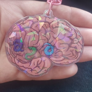 Ciondolo Shaker Brain Worms