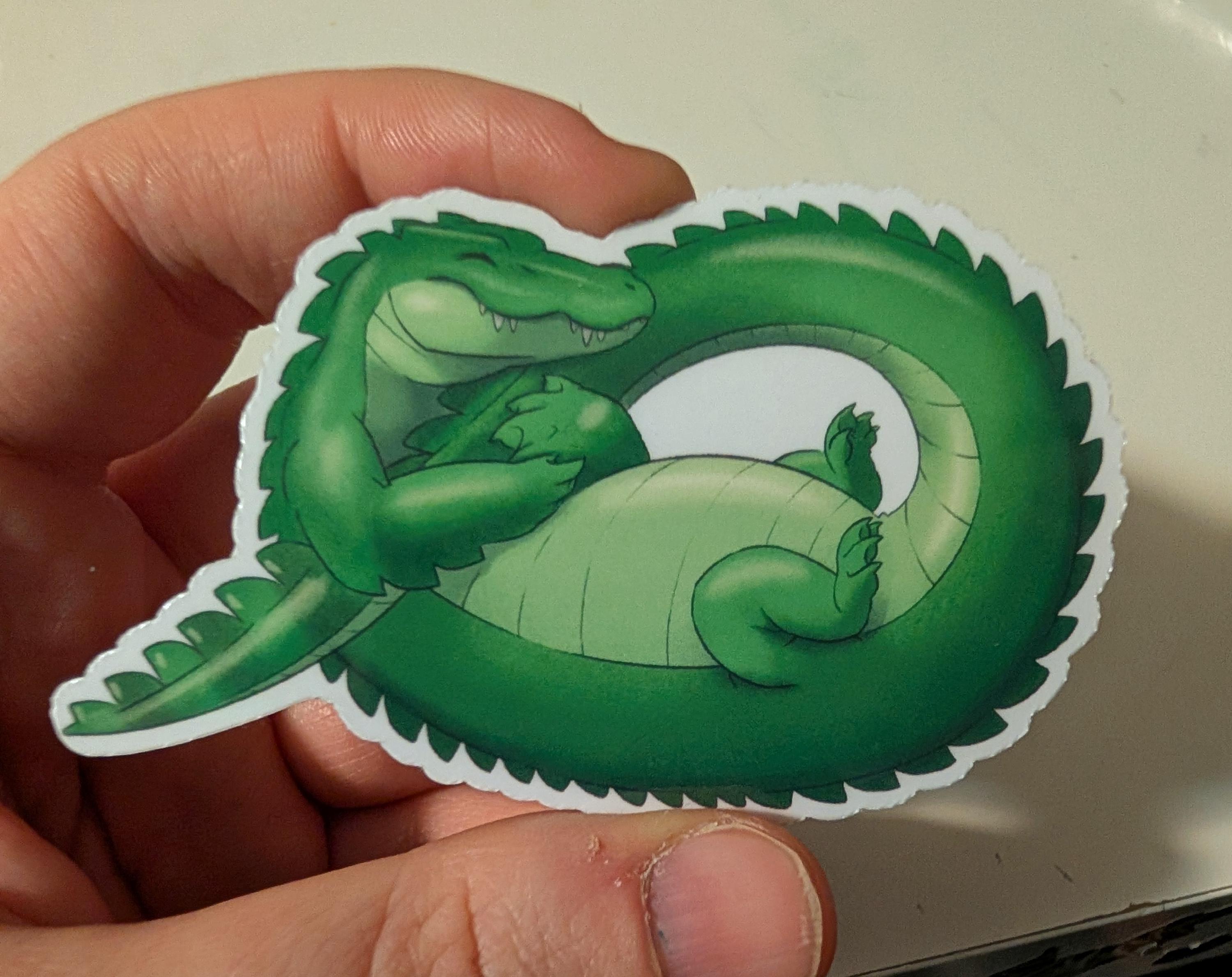 Alligator Sticker - Etsy