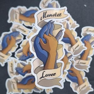 monster lover sticker