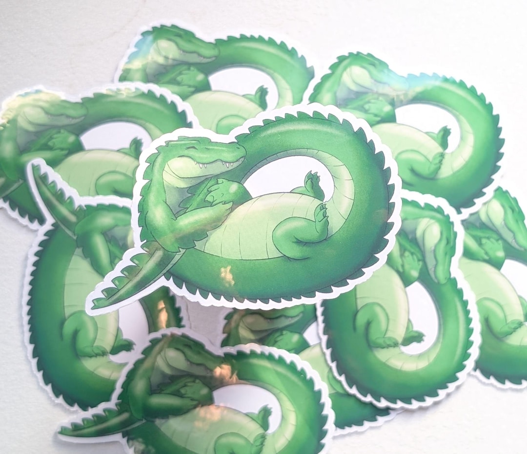 Alligator Sticker - Etsy
