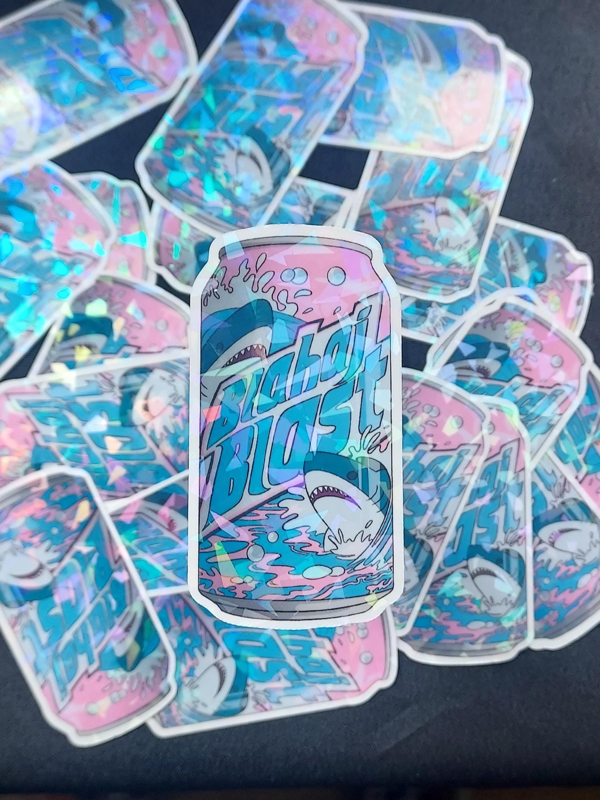 Blahaj Blast Sticker - Etsy