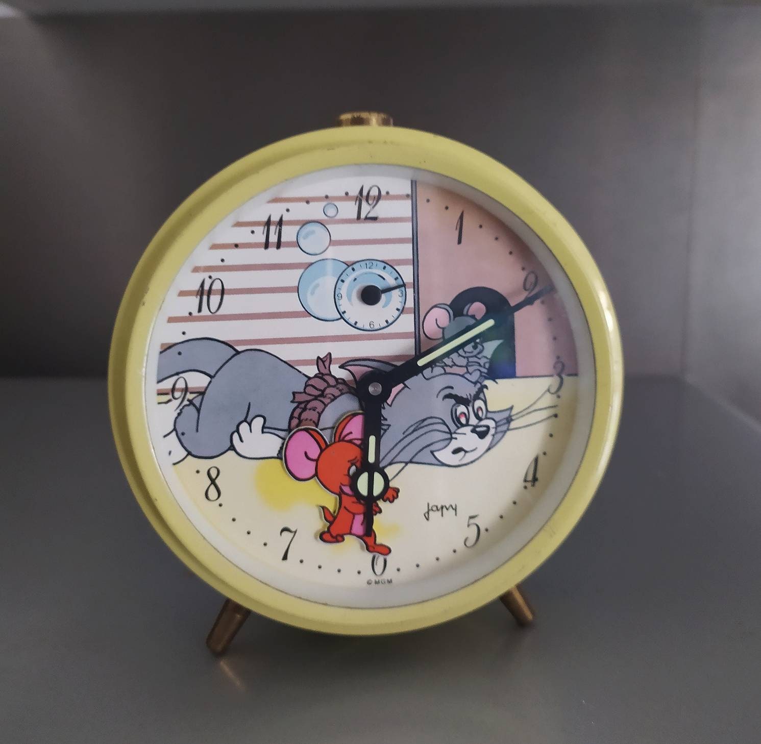 Réveil Mécanique Animé Tom & Jerry