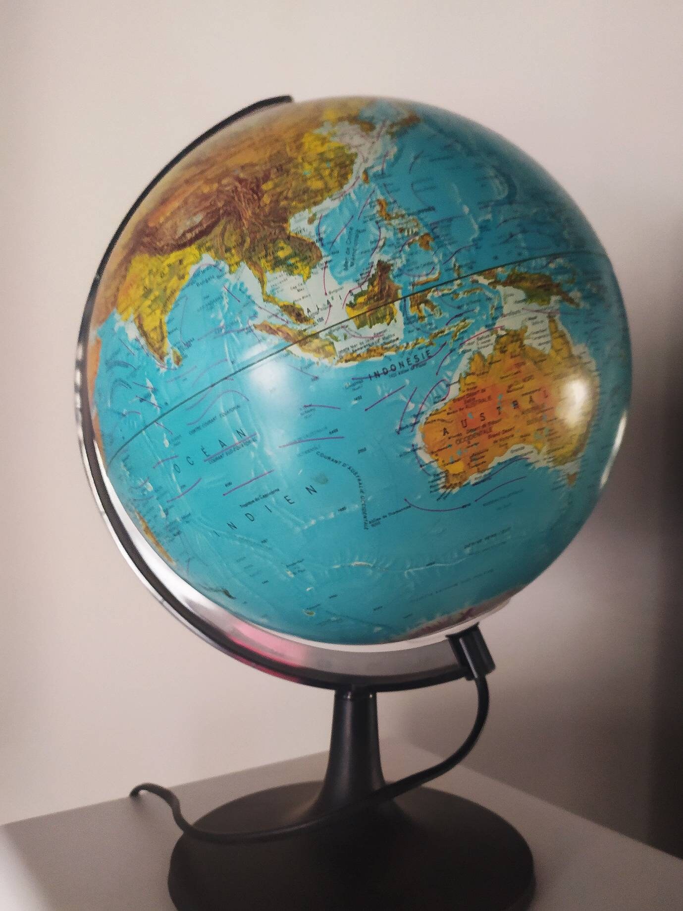 Mappemonde Lumineuse Scan Globe