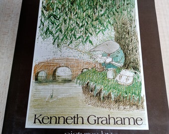 The Wind in the Willows by Kenneth Grahame 1983 colour illustration age group 7 - 11