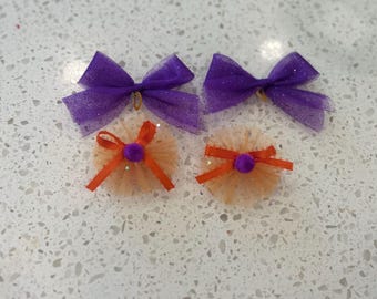 Noeuds de ruban d'Halloween, Accessoires pour chiens, Noeuds de ruban