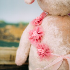 Cute piggy, teddy piggy, pink pig, piggy toy, baby piggy, indoor piggy toy, artist teddy pig image 6