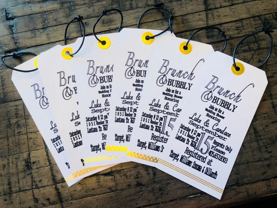 wedding baby shower invitations birthday invites bachelorette party invite unique party supplies tag handwritten admission customizable unique party invites