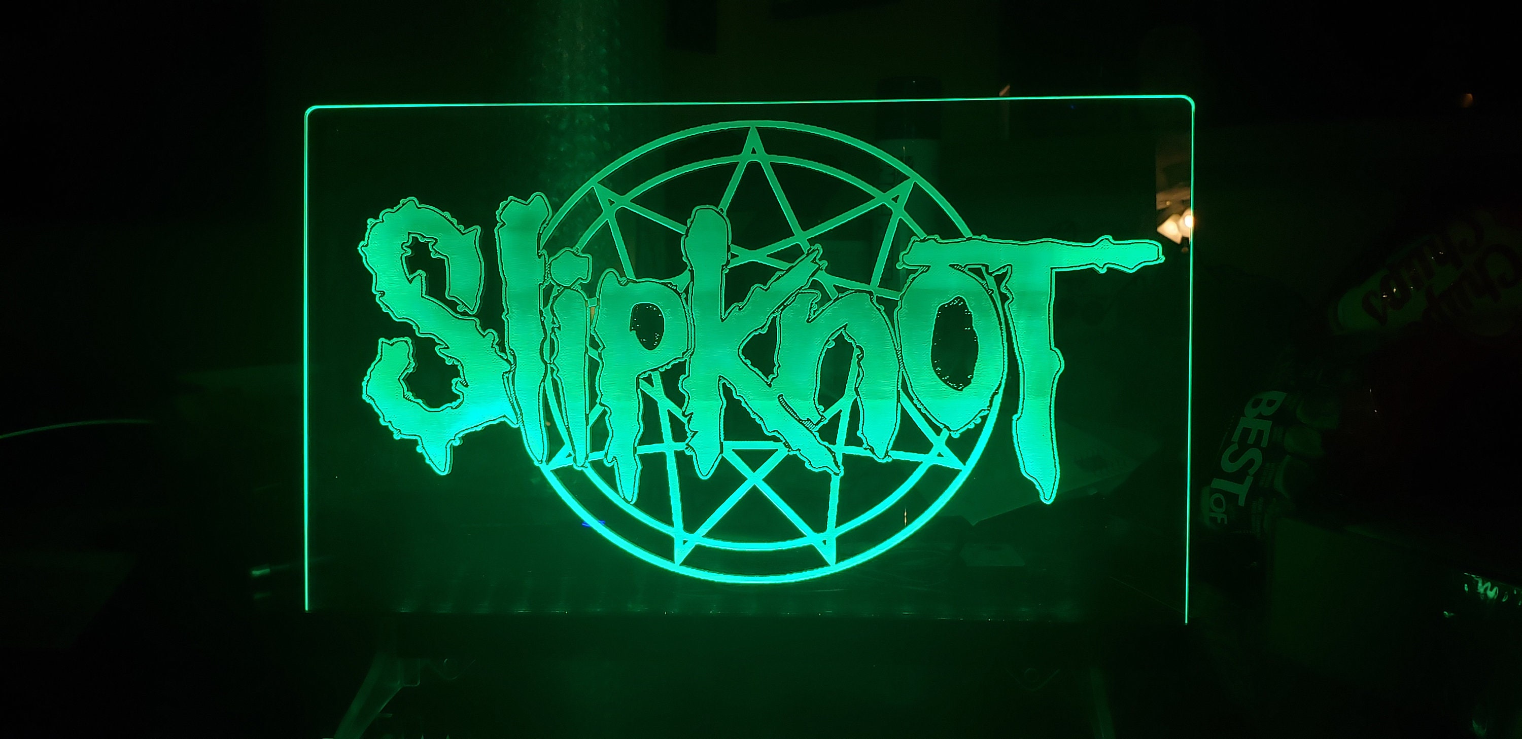 Slipknot GREENロゴ Tennessee 　2XL Slipknot Green Logo Tee – Cashed Out Vintage