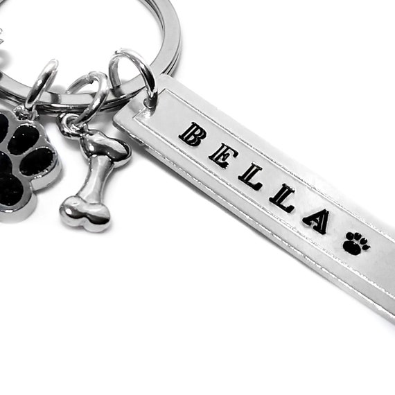 /"Forever Remembered Forever Missed/" key ring dog cat pet alloy charm