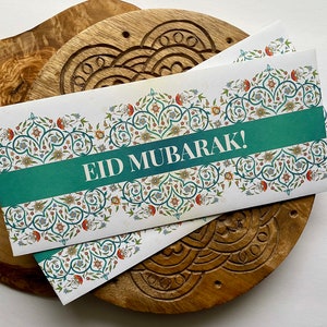 NEU: Eid Mubarak Geldumschläge - 6er Set [Nabawiya Collection]