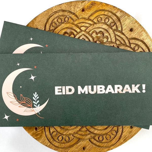Eid Mubarak Envelopes Etsy