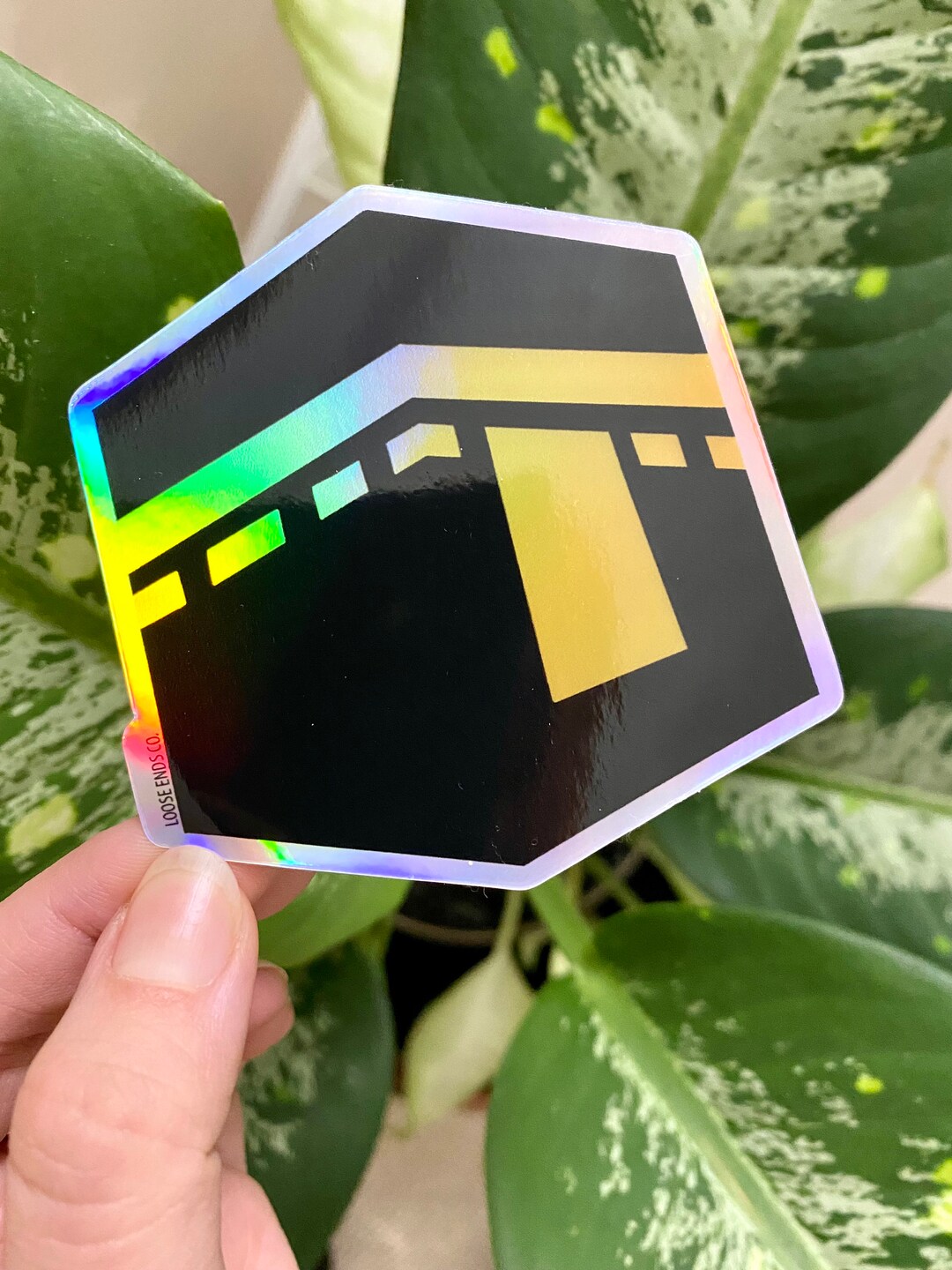 Kaaba Holographic Sticker (3