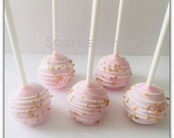 baby shower cake pops