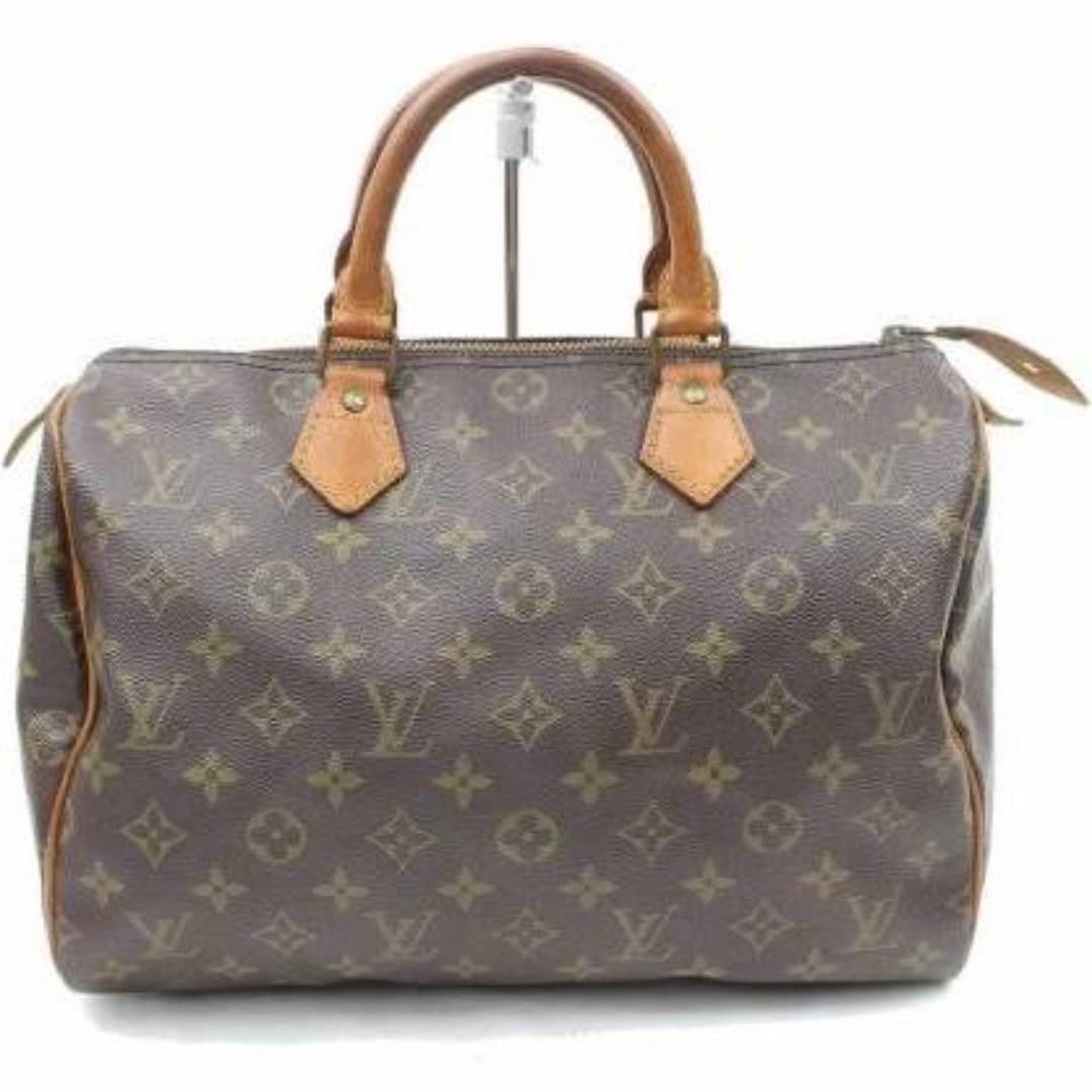 バッグ Vintage Louis Vuitton Monogram Speedy35 Vintage LOUIS VUITTON Monogram Speedy 35 Satchel Bag - Etsy