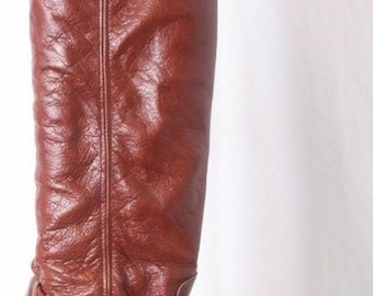 FRYE Stiefel 6.5 Dorado Kniehohe Braune Leder Hohe Reitstiefel US 6.5