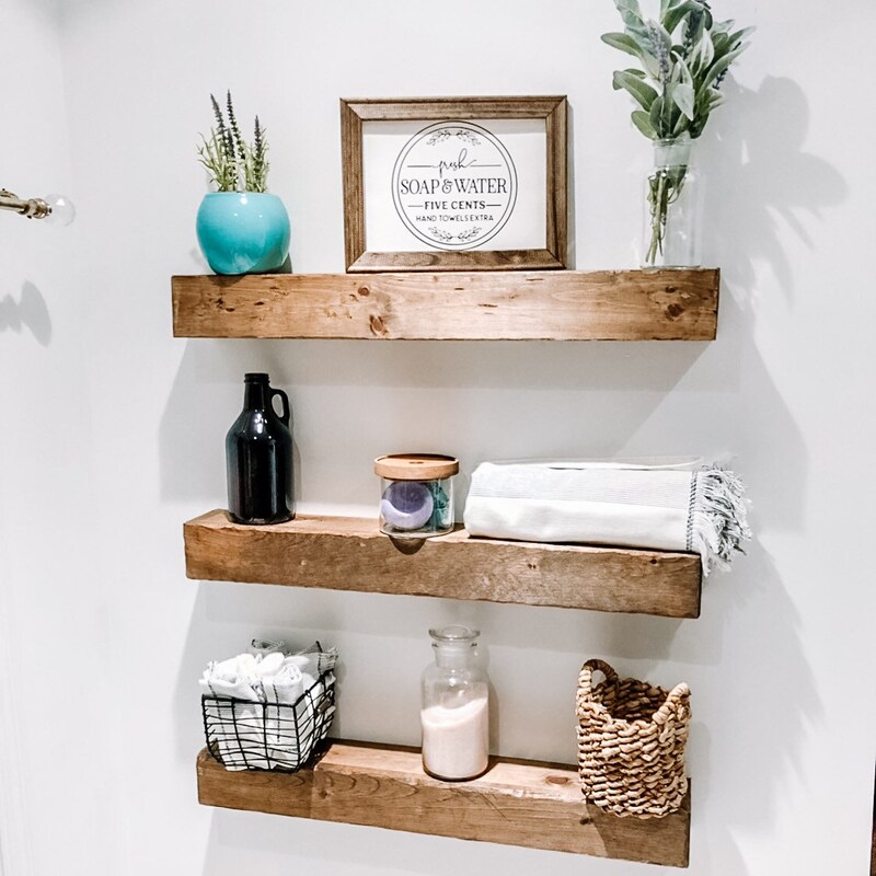 Rustic Shelves - Etsy