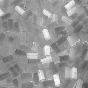 Bugle Bead 1.5x3mm &quot;White Silk&quot;  Miyuki 150gr