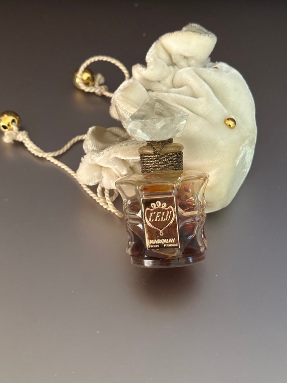Vintage L'ELU Marquay Perfume in Lovely Collectibl