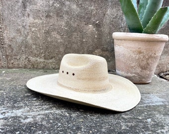 Iron Weave Straw Cowboy Hat, summer hat, western hat, men's cowboy hat