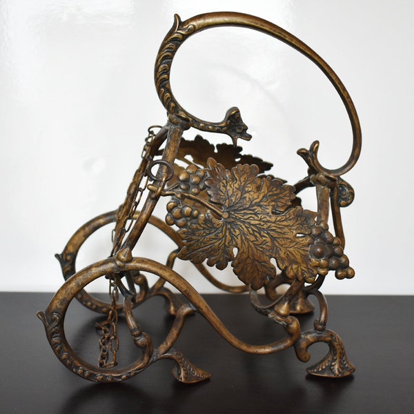 Antique Wine Bottle Holder Etsy