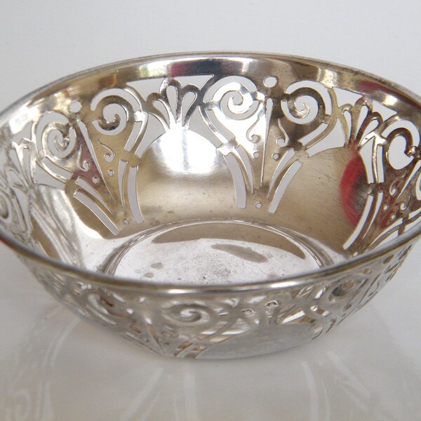 Silver Nut Bowl Etsy