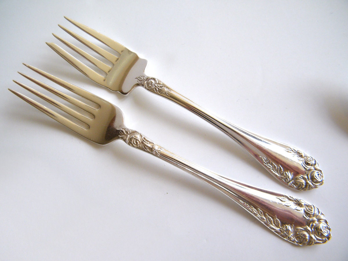 Northumbria Sterling Silver Place Setting With 6 Piece Etsy