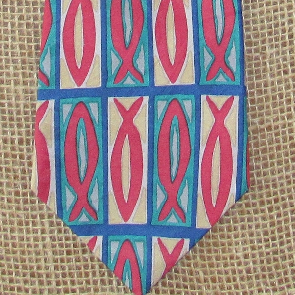 Appointed Apparel ~ Greek Fish ~ Necktie ~ Free Shipping