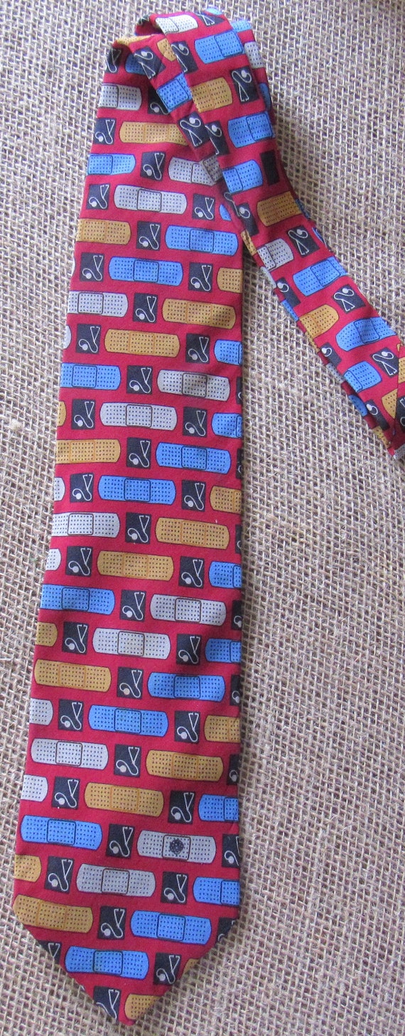 Vicky Davis ~ Ouch ~ Doctor or Nurse Tie ~ Bandage