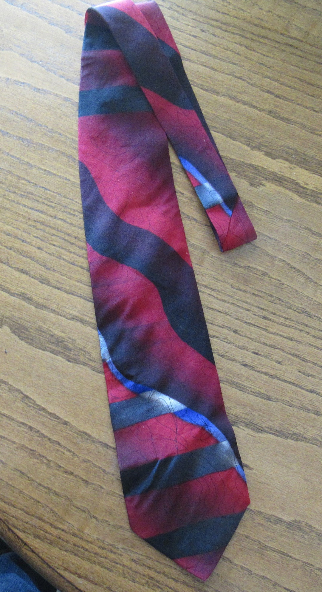 Jerry Garcia J Garcia Red Silk Tie South of the Border Collection ...