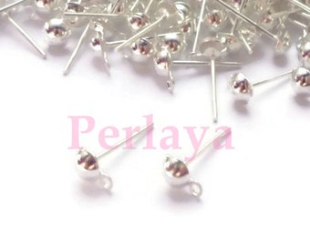 400 clavos de plata para pendiente REF2895