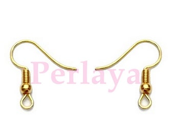 200 gold hooks for REF2658 metal earring