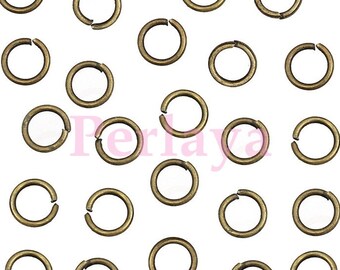 REF2648 - 2000 6mmx1mm bronze rings
