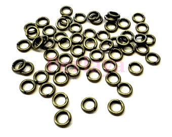 1500 bronze rings 5mm metal 1mm REF1307