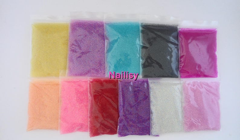 220grs of micro-beads in black, pink, purple, blue, orange, REF2528 image 2