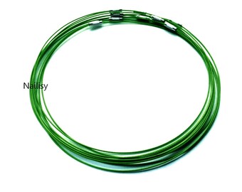 10 green screw REF00G lanyard